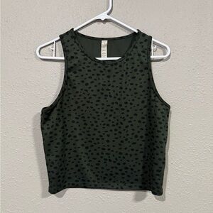 Balance Collection spotted cropped tank